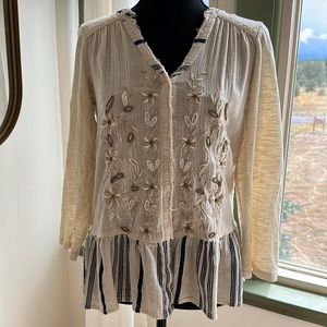 GORGEOUS embroidered beaded cardigan